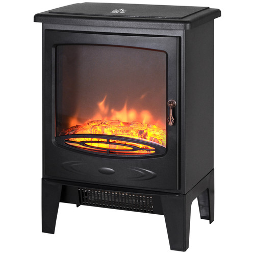 Homcom electric fireplace - electric,