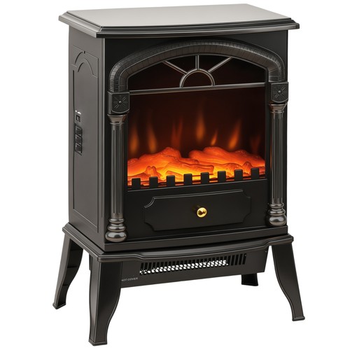 Electric fireplace stove - fireplace,