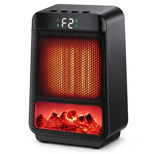 Electric heater flame - electric, heater,3d