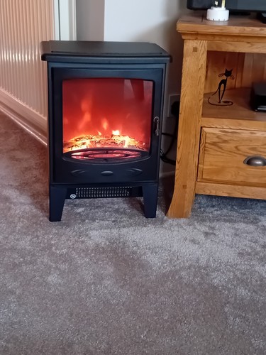 Homcom electric fire - electric,