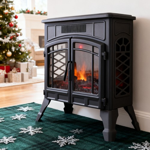 Freestand electric fire stove - electric,