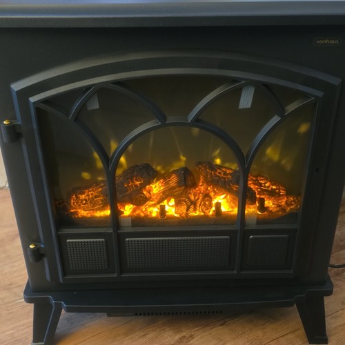 Vonhaus 1850w 61cm black - vonhaus,