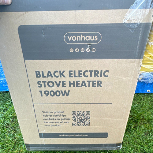 Vonhaus black portable - vonhaus,