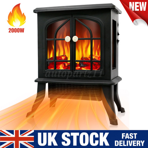 Electric fireplace fire heater - fireplace,
