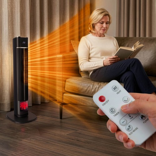 Digital tower heater - tower, with